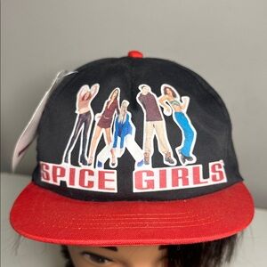 Spice Girls new vintage Black and Red Cap